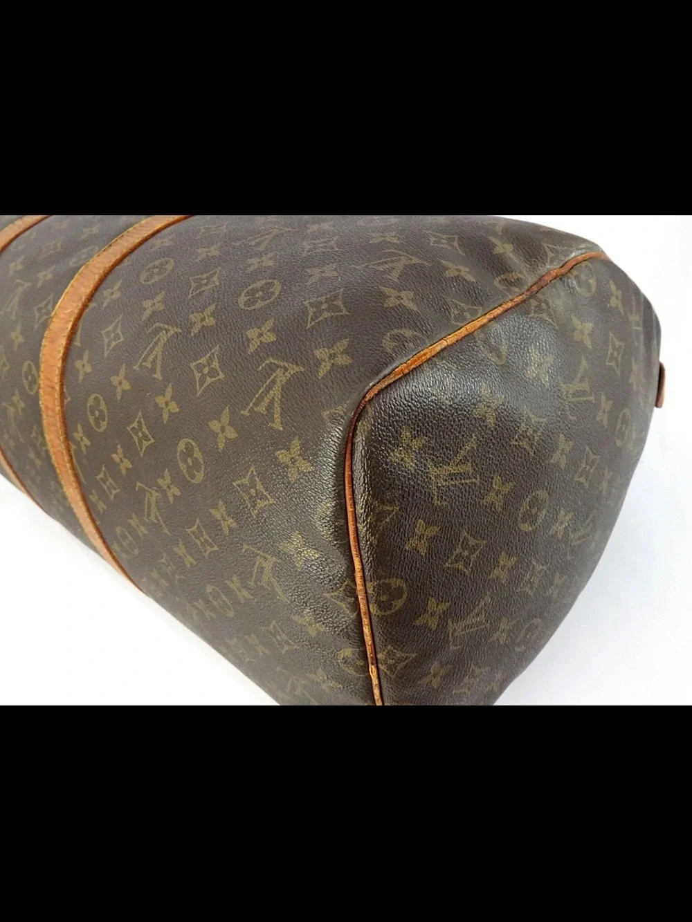 Louis Vuitton Monogram Canvas Duffel Bag in Brown and Tan